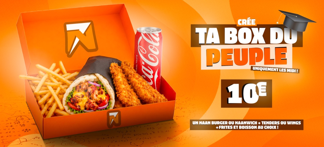 Banni&egrave;re r&eacute;alis&eacute;e pour Seven Naan